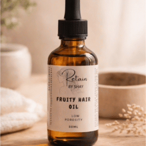 Fruity hair oil for Low Porosity